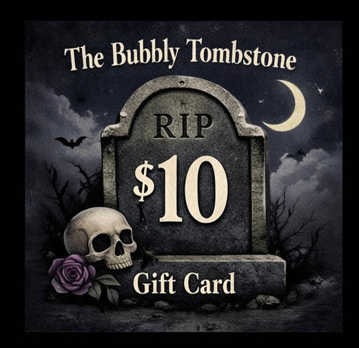 The Bubbly Tombstone Gift Card