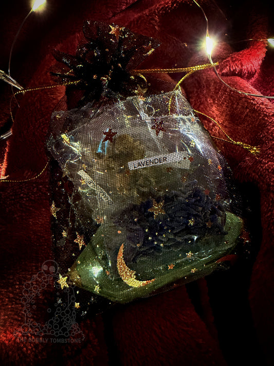 🌕✨Full Moon Manifestation Gem Bath Bomb Bundle (March)